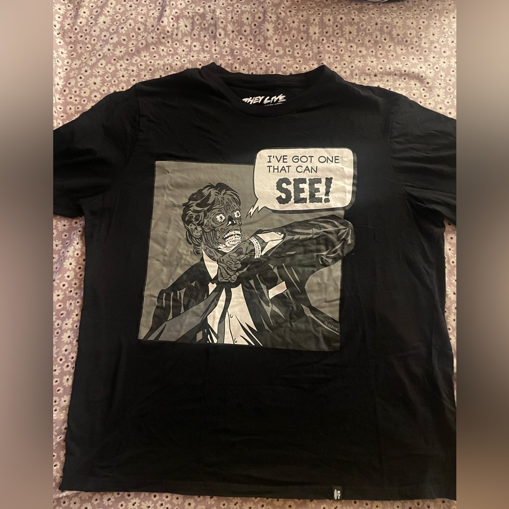 Fright Rags THEY LIVE Dark Matter T-Shirt